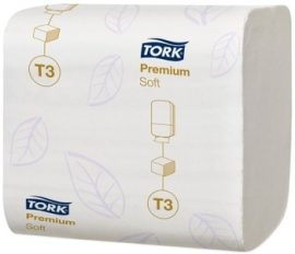 114273 Tork Premium hajtogatott toalettpapír, soft  T3 Bulk rendszerhez